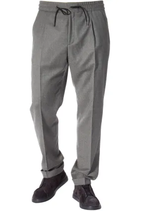 HUGO Virgin Wool Blend Pants Gauerd  