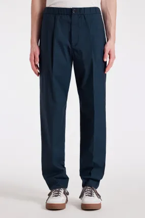 PAUL SMITH Pleated Cotton Blend Pants  