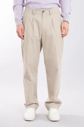 SEASE Wide Fit Cotton Pants  