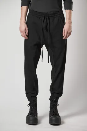 THOM KROM Drop Crotch Cotton-Nylon Stretch Pants  